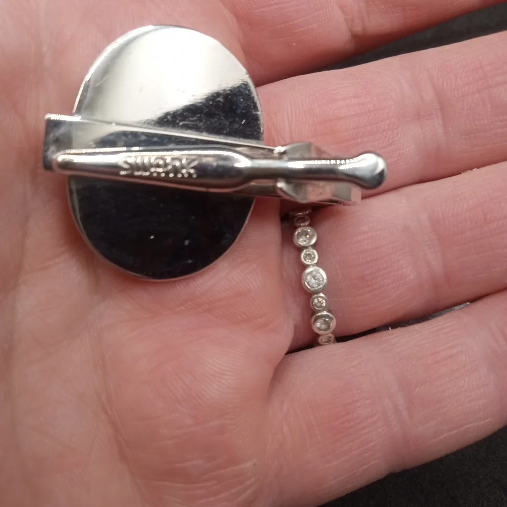 SWANK Tie Clip And Cuff Links Set